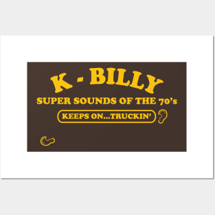 K-Billy Super Sounds of the 70's Posters and Art